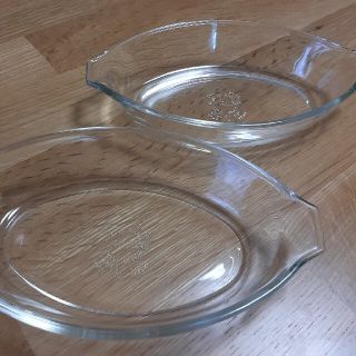 パイレックス(Pyrex)のグラタン皿　パイレックス　(食器)