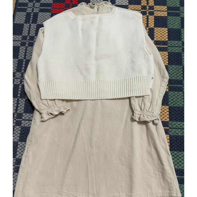 F.O.KIDS(エフオーキッズ)のアプレレクール  ベストワンピース キッズ/ベビー/マタニティのキッズ服女の子用(90cm~)(ワンピース)の商品写真