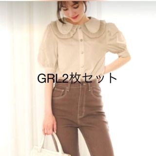 グレイル(GRL)のGRLブラウス(シャツ/ブラウス(長袖/七分))