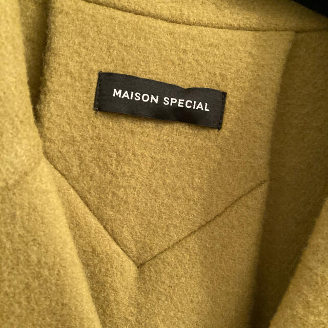 《ユニセックスアイテム》MAISON SPECIAL メゾンスペシャル メンズのジャケット/アウター(チェスターコート)の商品写真