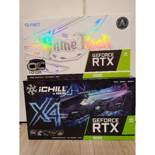 RTX 3080 非LHR版 2台3080