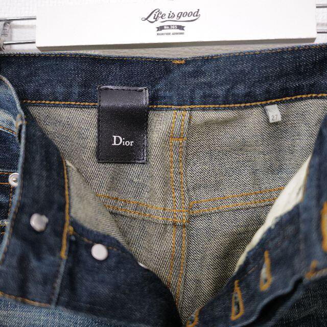 DIOR HOMME(ディオールオム)の08AW DIOR HOMME DAY OFF JEANS 27 メンズのパンツ(デニム/ジーンズ)の商品写真