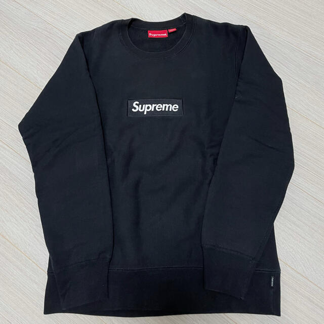 シュプリーム Box logo crew neck 15aw