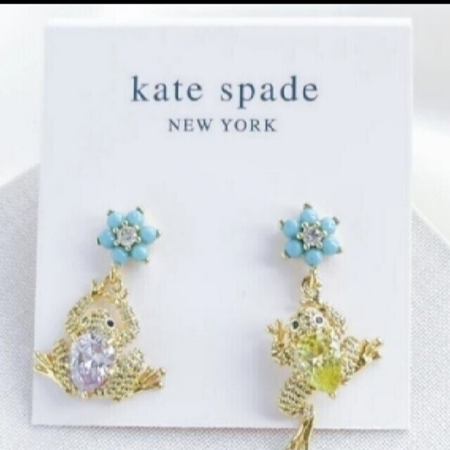 kate spade new york(ケイトスペードニューヨーク)のおこめ様専用【新品】kate spadeケイトスペード ピアス  2点 レディースのアクセサリー(ピアス)の商品写真