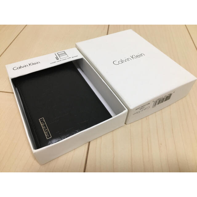 Calvin Klein(カルバンクライン)の早い者勝ち！最終値下げ カルバンクライン 名刺 カード 定期 入れ ケース メンズのファッション小物(名刺入れ/定期入れ)の商品写真