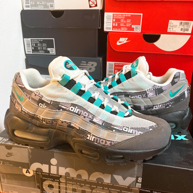 NIKE AIR MAX95 Atmos print 26cm