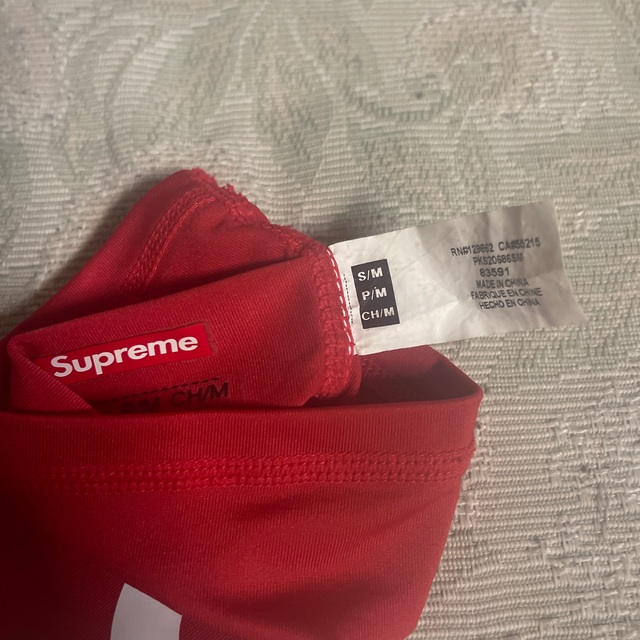 最新の激安】 Supreme - S/M Supreme アームカバー アームスリーブ
