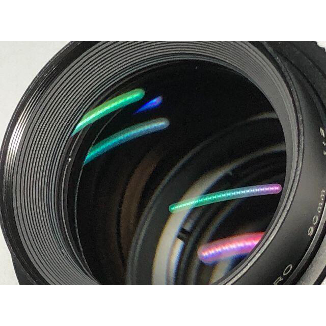 OLYMPUS(オリンパス)のオリンパス OM-SYSTEM ZUIKO AUTO-MACRO 90mm F2 スマホ/家電/カメラのカメラ(レンズ(単焦点))の商品写真