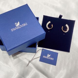 スワロフスキー(SWAROVSKI)のSWAROVSKI／クリスタルパヴェ ピアス Exist Small(ピアス)