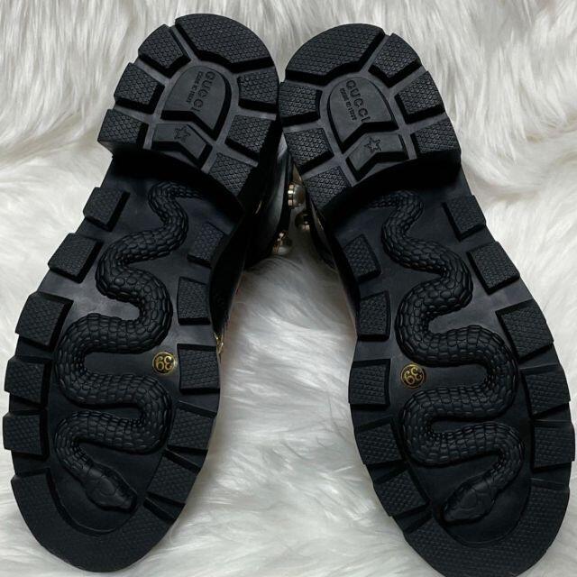 GUCCI - 【新品】GUCCI グッチ ハイカットブーツ パールベルト GUCCI - 【新品】GUCCI グッチ ハイカットブーツ パールベルト