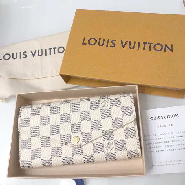 公式】 LOUIS VUITTON - 正規品！ルイ・ヴィトン長財布ポルトフォイユ