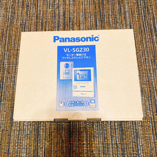 新品未使用品 パナソニック ワイヤレステレビドアホンVL-SGZ30 - www