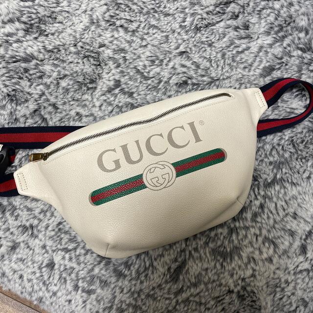 Gucci(グッチ)のGUCCI  グッチプリント　ベルトバッグ メンズのバッグ(ショルダーバッグ)の商品写真