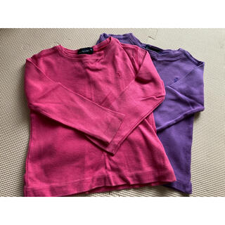 ラルフローレン(Ralph Lauren)のラルフローレン🐎３Ｔピンク&紫ロンTセット(Tシャツ/カットソー)