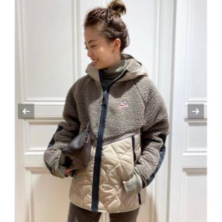 ドゥーズィエムクラス(DEUXIEME CLASSE)の希少サイズ　NIKE  ヘリテージ　ボアジャケット　FOODIE JACKET(その他)