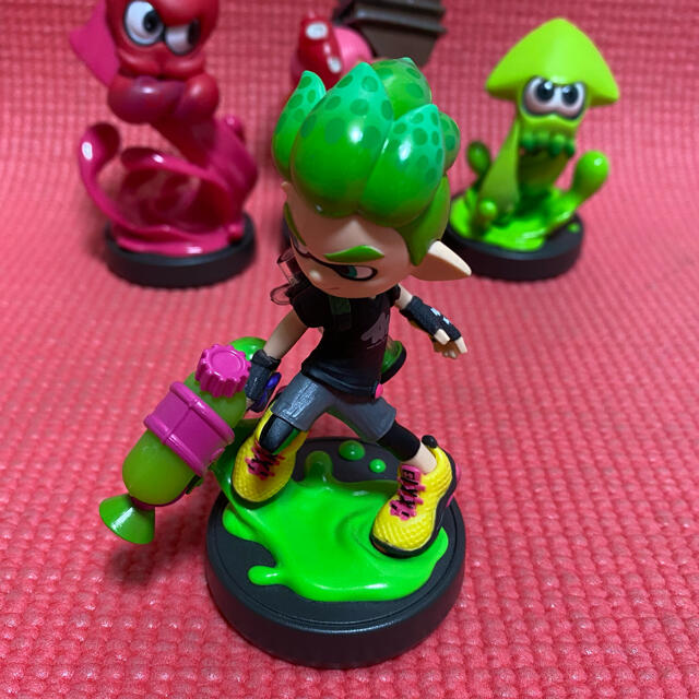 スプラトゥーン amiibo アミーボ ボーイ イカ タコ 4体セット