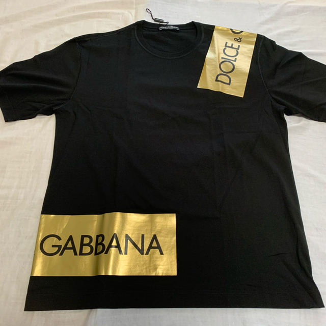 新品】ドルチェ&ガッバーナ ロゴプリントtシャツ 店舗良い 20280円引き