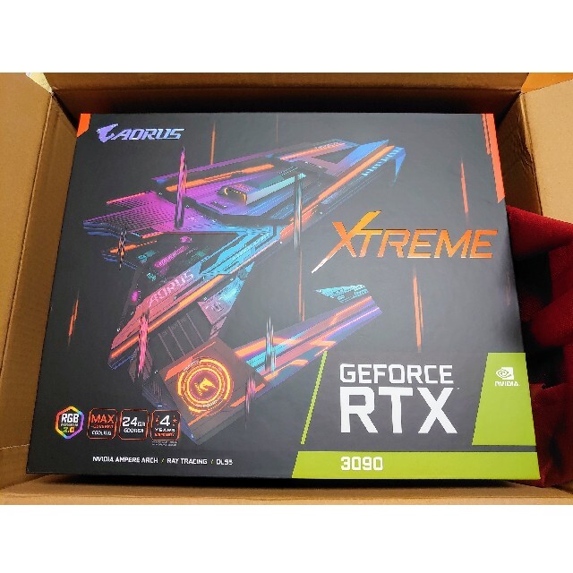 売れ筋新商品 GIGABYTE AORUS Xtreme RTX3090 PCパーツ