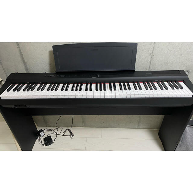 ヤマハ(ヤマハ)のYAMAHA P-125B  楽器の鍵盤楽器(電子ピアノ)の商品写真