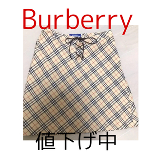 バーバリー(BURBERRY)の【値下げ中】Burberry チェック柄　スカート 36サイズ(ミニスカート)