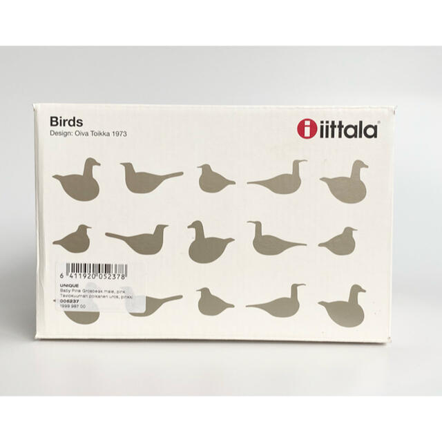 iittala(イッタラ)のBaby Pine Grosbeak Male  箱付き バード イッタラ インテリア/住まい/日用品のインテリア小物(置物)の商品写真