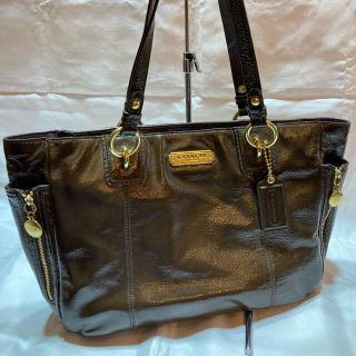 コーチ(COACH)の 蓮様専用！COACH コーチ トートバッグ  エナメルレザー パテント (トートバッグ)