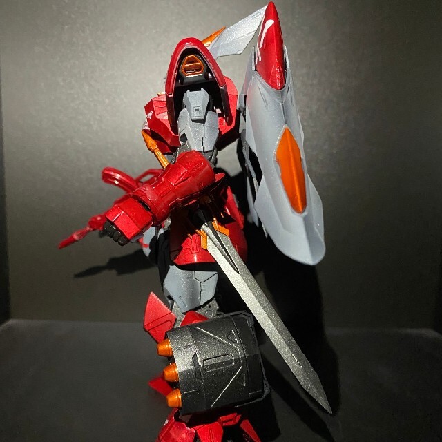 BANDAI(バンダイ)のモビルジンmg エアブラシ塗装 ガンプラ ガンダム 機動戦士ガンダム エンタメ/ホビーのおもちゃ/ぬいぐるみ(模型/プラモデル)の商品写真