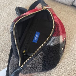新品 ブルーレーベル クレストブリッジ チェックボア ウエストバッグの