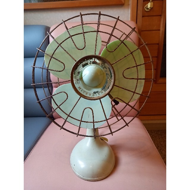 MITSUBISHI Electric Fan ものたりな 9-943 扇風機 昭和レトロ MITSUBISHI Electric Fan ものたりな 9-943 扇風機 昭和レトロ