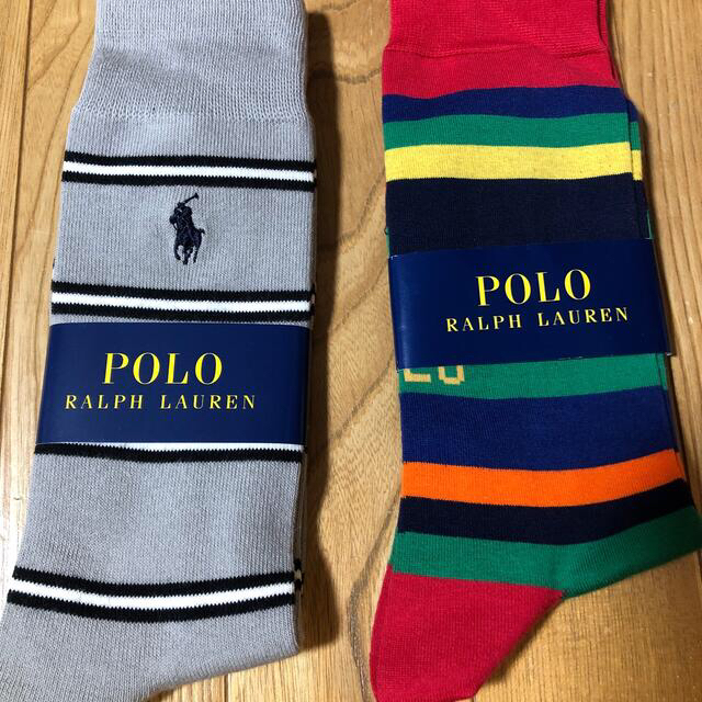 POLO RALPH LAUREN(ポロラルフローレン)の新品　ラルフローレンメンズソックス メンズのレッグウェア(ソックス)の商品写真