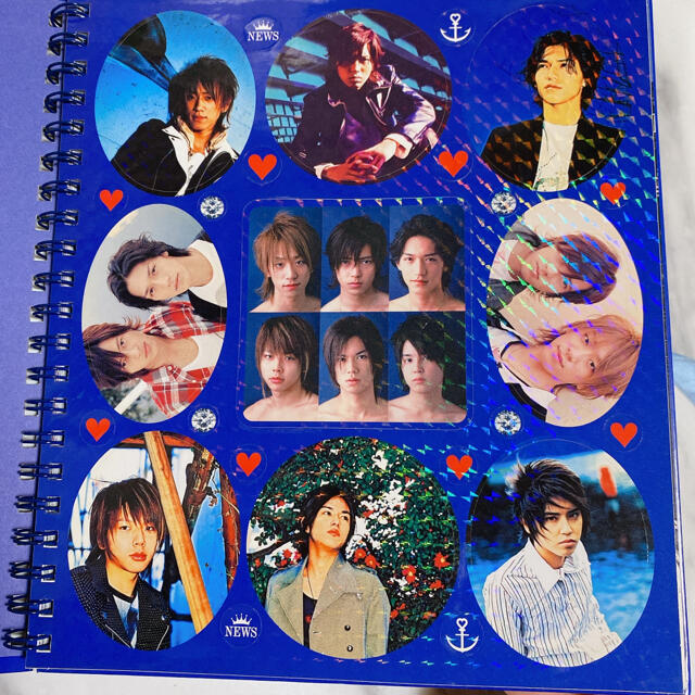 NEWS(ニュース)のNEWS Diary 2006.4〜2007.3 カレンダー 写真集 エンタメ/ホビーのタレントグッズ(アイドルグッズ)の商品写真