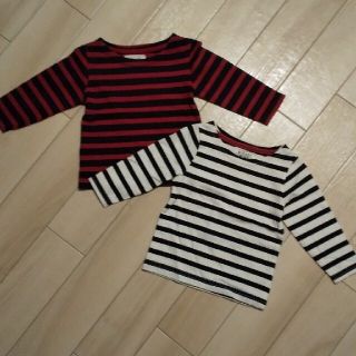 ギャップ(GAP)の専用 ボーダーTシャツ 2枚 GAPツナギ(Ｔシャツ)