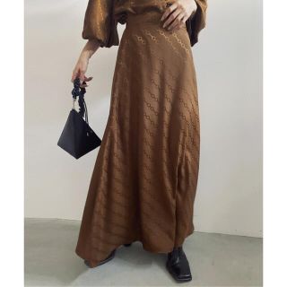 アメリヴィンテージ(Ameri VINTAGE)のUNDRESSED HORSE BIT SKIRT(ロングスカート)