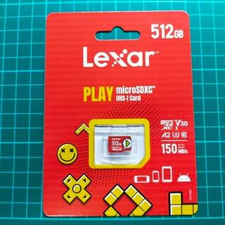 レキサー(Lexar)のレキサー　Lexar PLAY microSDXC 512GB  (未開封新品)(その他)