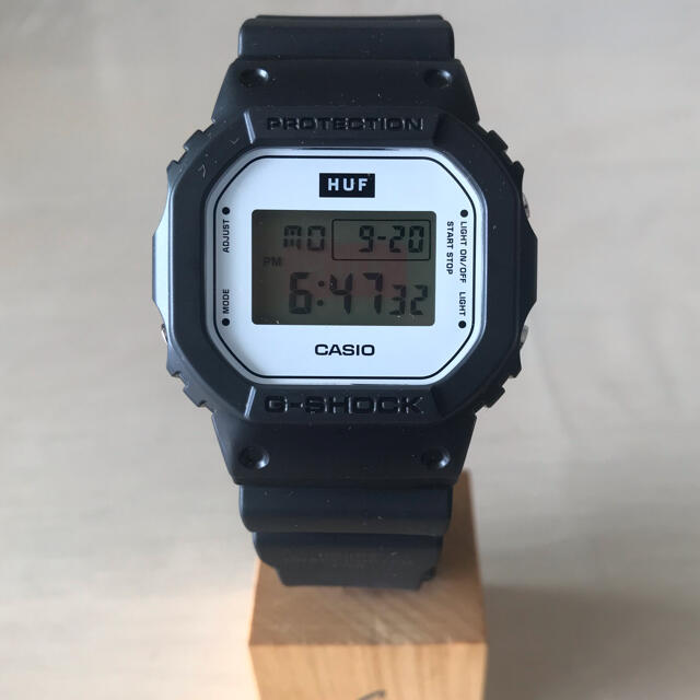 HUF(ハフ)の【新品未使用】G-SHOCK DW-5600HUF-1 HUFコラボ 超貴重 メンズの時計(腕時計(デジタル))の商品写真