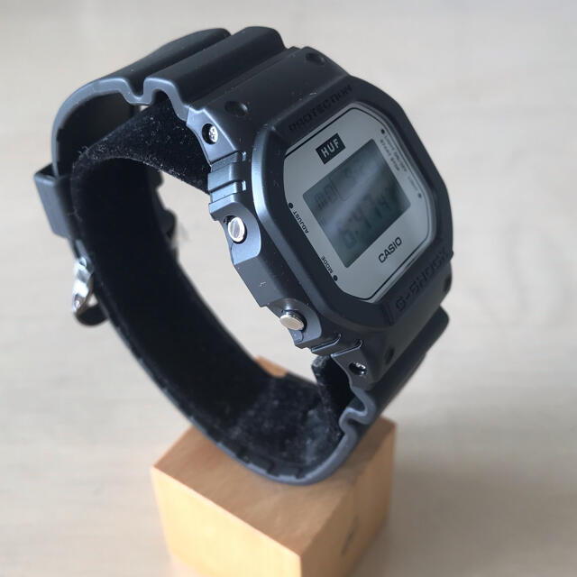 HUF(ハフ)の【新品未使用】G-SHOCK DW-5600HUF-1 HUFコラボ 超貴重 メンズの時計(腕時計(デジタル))の商品写真