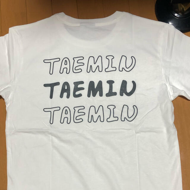 SHINee(シャイニー)のTAEMIN×SPAO Tシャツ(白)Sサイズ メンズのトップス(Tシャツ/カットソー(半袖/袖なし))の商品写真