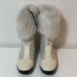 グッチ(Gucci)のGUCCI ファーブーツ(ブーツ)