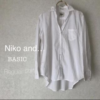 ニコアンド(niko and...)のNiko and…マーセレギュラーワイヤー入りビッグシャツ(シャツ/ブラウス(長袖/七分))