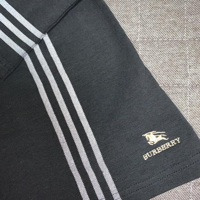 BURBERRY(バーバリー)の新品　バーバリー　ロンT 黒　L  長袖シャツ　ホースマーク レディースのトップス(Tシャツ(長袖/七分))の商品写真