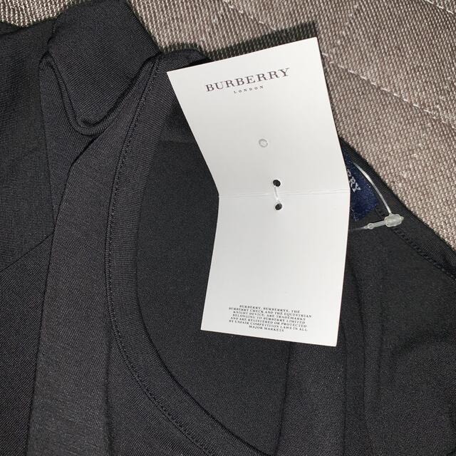 BURBERRY(バーバリー)の新品　バーバリー　ロンT 黒　L  長袖シャツ　ホースマーク レディースのトップス(Tシャツ(長袖/七分))の商品写真