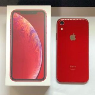 アップル(Apple)のiPhone XR レッド 128 GB SIMフリー(スマートフォン本体)