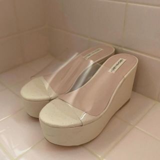 ハニーミーハニー(Honey mi Honey)のhoney mi honey ♡ clear wedge sole sandal(サンダル)