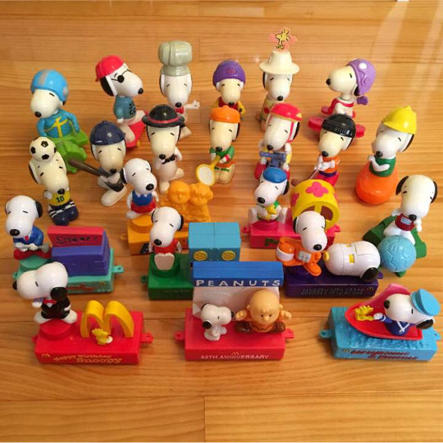 Snoopy Snoopy マクドナルドハッピーセット おもちゃ22体セットの通販 By Yoko S Shop スヌーピーならラクマ