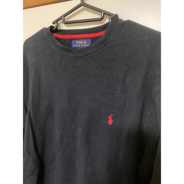 POLO RALPH LAUREN(ポロラルフローレン)のtkta様専用　ポロ　ラルフローレン ロンT 黒 メンズのトップス(Tシャツ/カットソー(七分/長袖))の商品写真