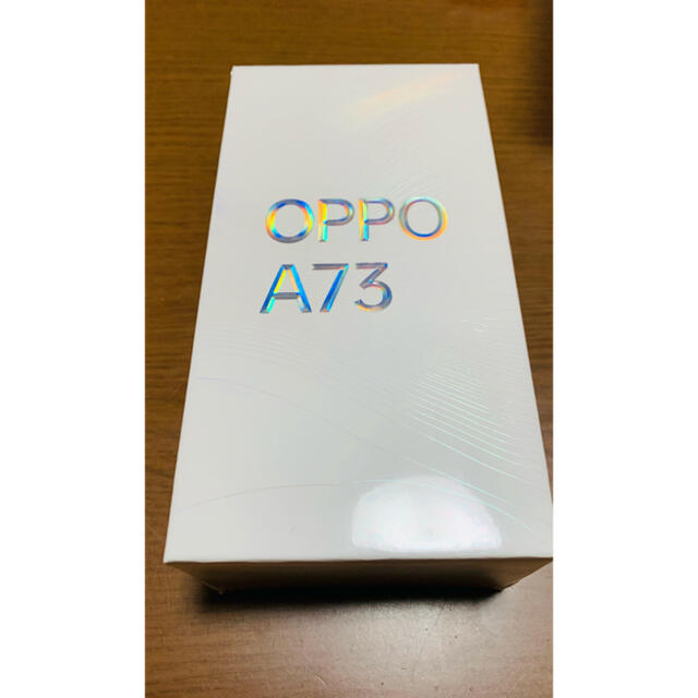 OPPO(オッポ)のOPPO A73(ネービーブルー)新品未開封品 スマホ/家電/カメラのスマートフォン/携帯電話(スマートフォン本体)の商品写真