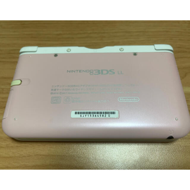 ニンテンドー3DS(ニンテンドー3DS)の30分限定 セール 3DSLL  本体 ピンク 充電器 エンタメ/ホビーのゲームソフト/ゲーム機本体(家庭用ゲーム機本体)の商品写真