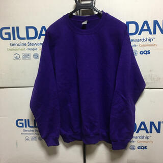 ギルタン(GILDAN)のGILDANギルダン★トレーナー☆パープル☆Mサイズ☆紫色(スウェット)