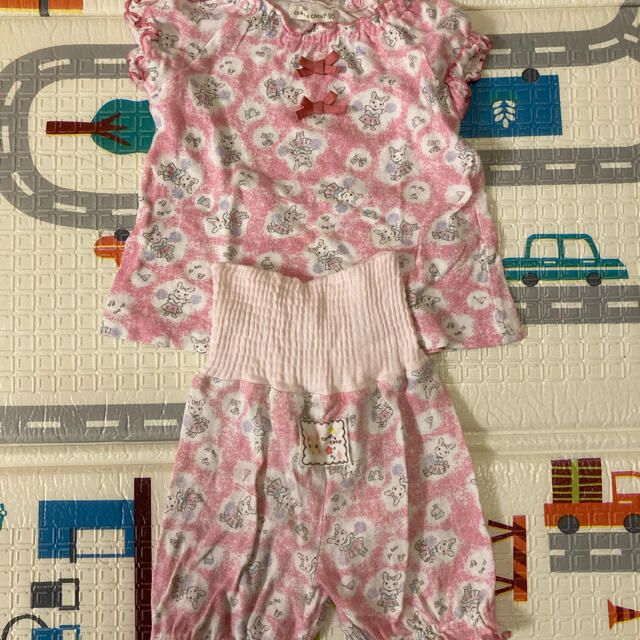 coeur a coeur(クーラクール)のクーラクール　95 半袖パジャマ キッズ/ベビー/マタニティのキッズ服女の子用(90cm~)(パジャマ)の商品写真