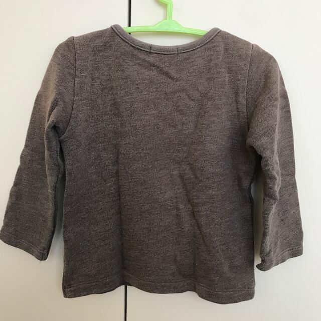 BeBe(ベベ)のべべ　トレーナー　90㎝ キッズ/ベビー/マタニティのキッズ服男の子用(90cm~)(Tシャツ/カットソー)の商品写真